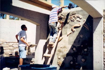 Hadrosaur-Const of Wall 4